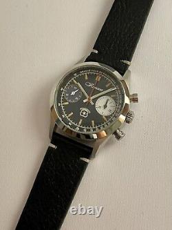 Custom Renovo Big Eye Pulsations Dial Serviced Venus 188 Chronograph Watch