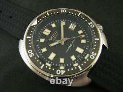 Custom SEIKO NH35 Apocalypse Capt Willard Sapphire Ceramic Water proof Tested