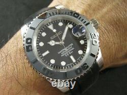 Custom SEIKO NH36 Marine Yacht Master Ceramic Sapphire Stainless Steel A1 Cond