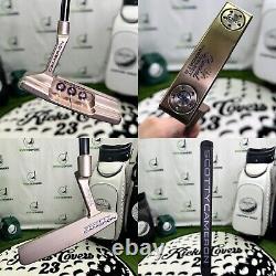 Custom Scotty Cameron Torched Bronze Special Select Newport 2 35 Black Shaft