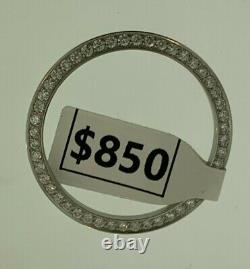 Custom Stainless Steel Diamond Bezel For 31 MM MID Size Rolex