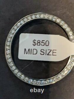 Custom Stainless Steel Diamond Bezel For 31 MM MID Size Rolex