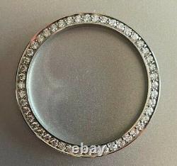 Custom Stainless Steel Diamond Bezel For 31 MM MID Size Rolex