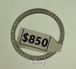 Custom Stainless Steel Diamond Bezel For 31 MM MID Size Rolex