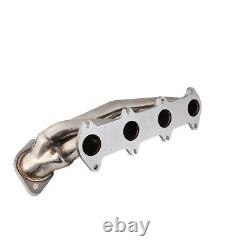 Custom Stainless Steel Exhaust Shorty Tube Headers For 04-10 Ford F150 5.4L V8