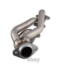 Custom Stainless Steel Exhaust Shorty Tube Headers For 04-10 Ford F150 5.4L V8