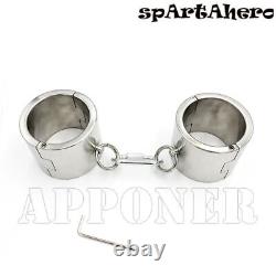 Custom Stainless Steel Handcuffs Women Slav Device Restraint Accessories Adul