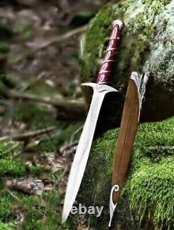 Custom Stainless Steel Sting Sowrd, Lord Of The Ring Scabbard Replica Sword Gift