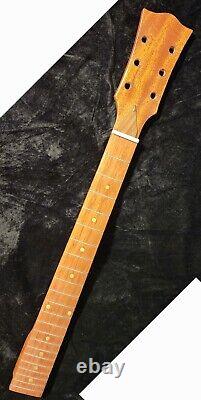 Custom USA Handmade Bubinga on Mahogany Stainless Steel fret guitar neck