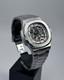 Custom White Skeleton Watch 40mm Stainless Steel Automatic Movement