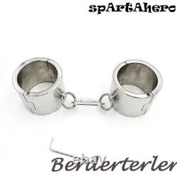 Custom Women Slav Device Restraint Stainless Steel Handcuffs Accessories Adul