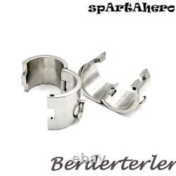 Custom Women Slav Device Restraint Stainless Steel Handcuffs Accessories Adul