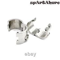 Custom Women Slav Device Restraint Stainless Steel Handcuffs Accessories Adul