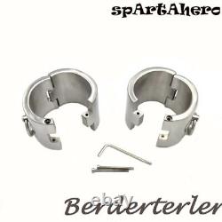 Custom Women Slav Device Restraint Stainless Steel Handcuffs Accessories Adul