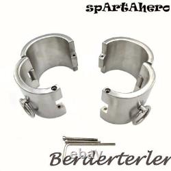 Custom Women Slav Device Restraint Stainless Steel Handcuffs Accessories Adul