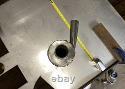 Custom and stock Cyclone separator stainless steel half price