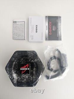 Custom casioak casio g-shock GAB2100 Silver Stainless Steel Bluetooth 5th gen