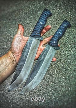 Custom handmade Fantasy Black Pathfinder Stainless Steel Bowie Knife