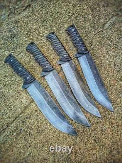 Custom handmade Fantasy Black Pathfinder Stainless Steel Bowie Knife