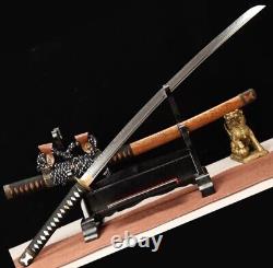 Custom handmade carbon stainless steel katana sword seax sword best gift for him