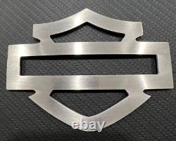 Custom tank emblems badges, CVO, Stainless Steel, Polished or Satin, 3.7 Size