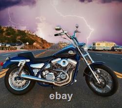 Custom tank emblems badges, CVO, Stainless Steel, Polished or Satin, 3.7 Size