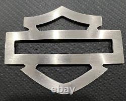 Custom tank emblems badges, CVO, Stainless Steel, Polished or Satin, 4.3 Size