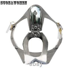 Customization 3D Breathable Stainless Steel Men's Chastity Belt with Cage Lock