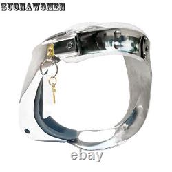 Customization 3D Breathable Stainless Steel Men's Chastity Belt with Cage Lock