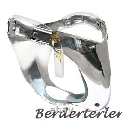 Customization 3D Breathable Stainless Steel Men's Chastity Belt with Cage Lock