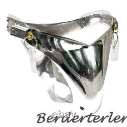 Customization 3D Breathable Stainless Steel Men's Chastity Belt with Cage Lock