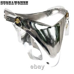 Customization 3D Breathable Stainless Steel Men's Chastity Belt with Cage Lock