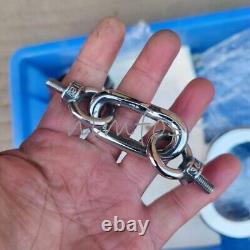 Customization Stainless Steel Oval/round Handcuffs Ankle Cuffs Lock ring