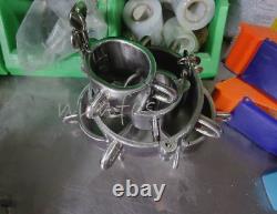 Customization Stainless Steel Oval/round Handcuffs Ankle Cuffs Neck Collar Lock