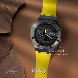 Customize Signature CasiOak Stainless Steel Watch G Shock GA 2100 Custom