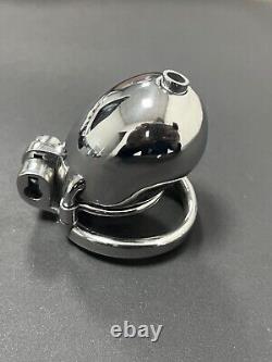 Customized High Quality Stainless Steel Chastity Lock Abstinence CB Bird Cage