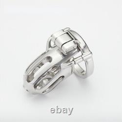 Customized Male 3D Print Stainless Steel Chastity Cage Device with Tube CB Lock