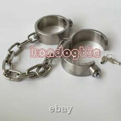 Customized Size Inner Diameter 10.5cm Stainless Steel Ankle Cuffs