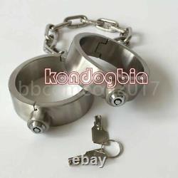 Customized Size Inner Diameter 10.5cm Stainless Steel Ankle Cuffs