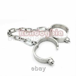 Customized Size Inner Diameter 10.5cm Stainless Steel Ankle Cuffs