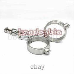 Customized Size Inner Diameter 10.5cm Stainless Steel Ankle Cuffs