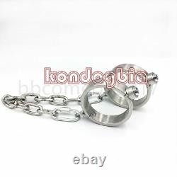 Customized Size Inner Diameter 10.5cm Stainless Steel Ankle Cuffs