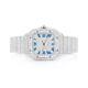 Customized Stainless Steel Studded Diamond Watch Hip Hop Style Moissanite Watch