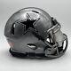 Dallas Cowboys CUSTOM Stainless Steel Hydro-Dipped 3D Visor Mini Football Helmet