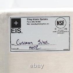 Elkay Custom Starbucks Handwash Sink 16 Gauge Stainless Steel 31-Inch x 15-Inch