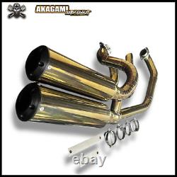 Exhaust System Stainless Steel Custom Fit For Harley V-Rod Night Rod 2007-2017