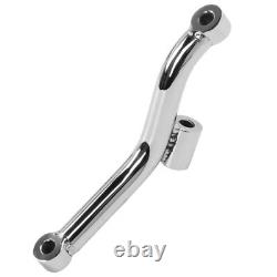 FNA Custom Cycle Dual Headlight Mount Long Stainless Steel