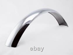 Fender Mudguard Front Polished Stainless Steel Like Chrome Custom Cafe Chopper