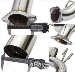 For 08+ Mitsubishi Lancer Evo X Cz4A Catback Exhaust System 4 Cat Back Dual Tip