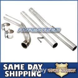 For 2014-2018 Ram 1500 3.0L Eco Diesel Turbo Back Charge Exhaust 3 Pipe Kit